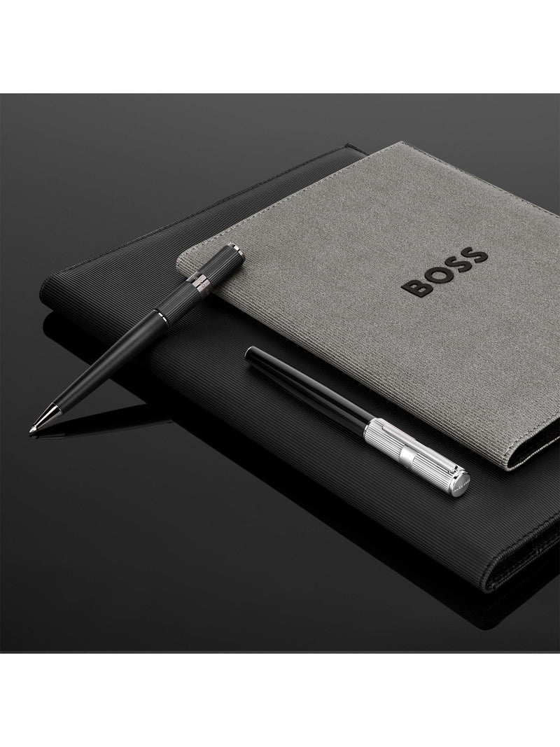 HUGO BOSS Formation Line fountain pen silver (British brand)