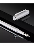 HUGO BOSS Pace Fountain Pen Chrome - British product