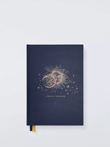 John Lewis John Lewis B5 Midnight Notebook Blue Lined Notebook- Buy online at McGrocer