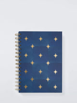 John Lewis John Lewis A5 Stars Notebook Blue- Buy online at McGrocer