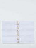 John Lewis A5 olive green spiral notebook, UK version