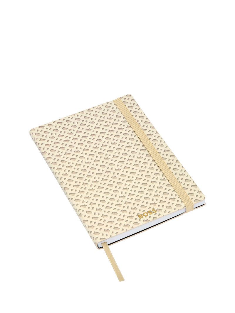 HUGO BOSS Elemental Monogram notebook A5 (British brand)