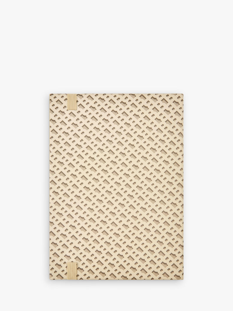 HUGO BOSS Elemental Monogram notebook A5 (British brand)