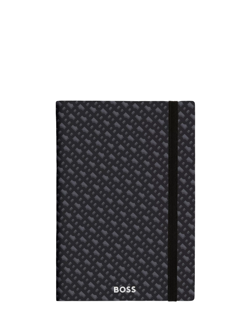 HUGO BOSS A5 Elemental Monogram Notebook - British product