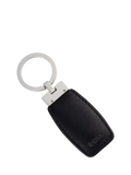 Hugo Boss Double B keyring black chrome, imported from the UK