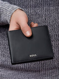 HUGO BOSS classic smooth leather wallet (British brand)