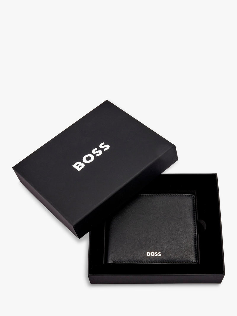 HUGO BOSS classic smooth leather wallet (British brand)