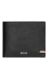 John Lewis HUGO BOSS Iconic Leather Wallet, Black- Buy online at McGrocer