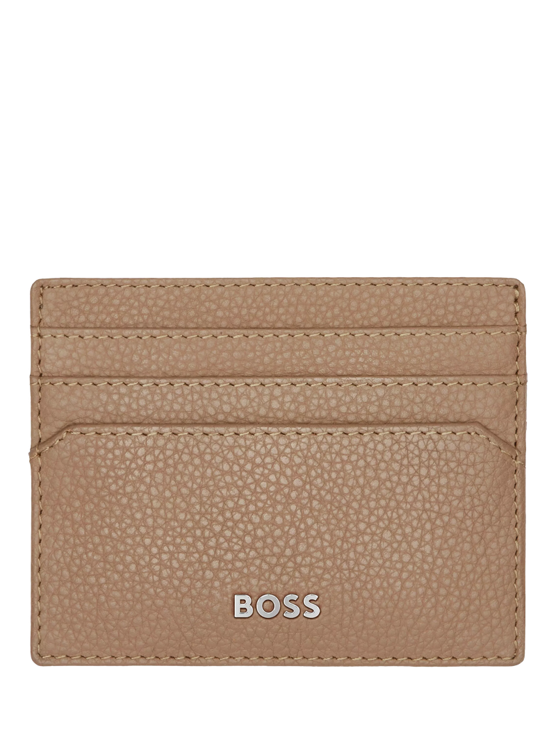 HUGO BOSS classic grained leather card holder, UK version