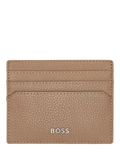 HUGO BOSS classic grained leather card holder, UK version