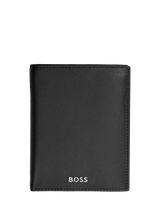 John Lewis HUGO BOSS Classic Grained Leather Card Holder- Buy online at McGrocer