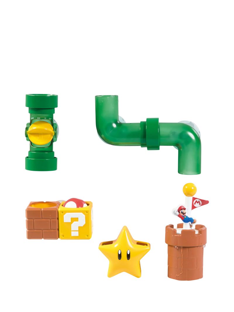 Nintendo Super Mario Pipes Playset bath toy, UK version