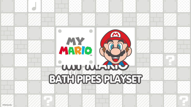 Nintendo Super Mario Pipes Playset bath toy, UK version