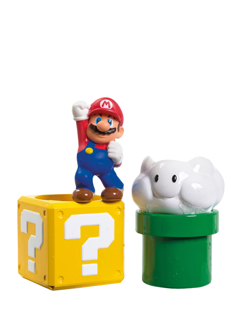 Nintendo Super Mario pour and nest bath toy set - British product