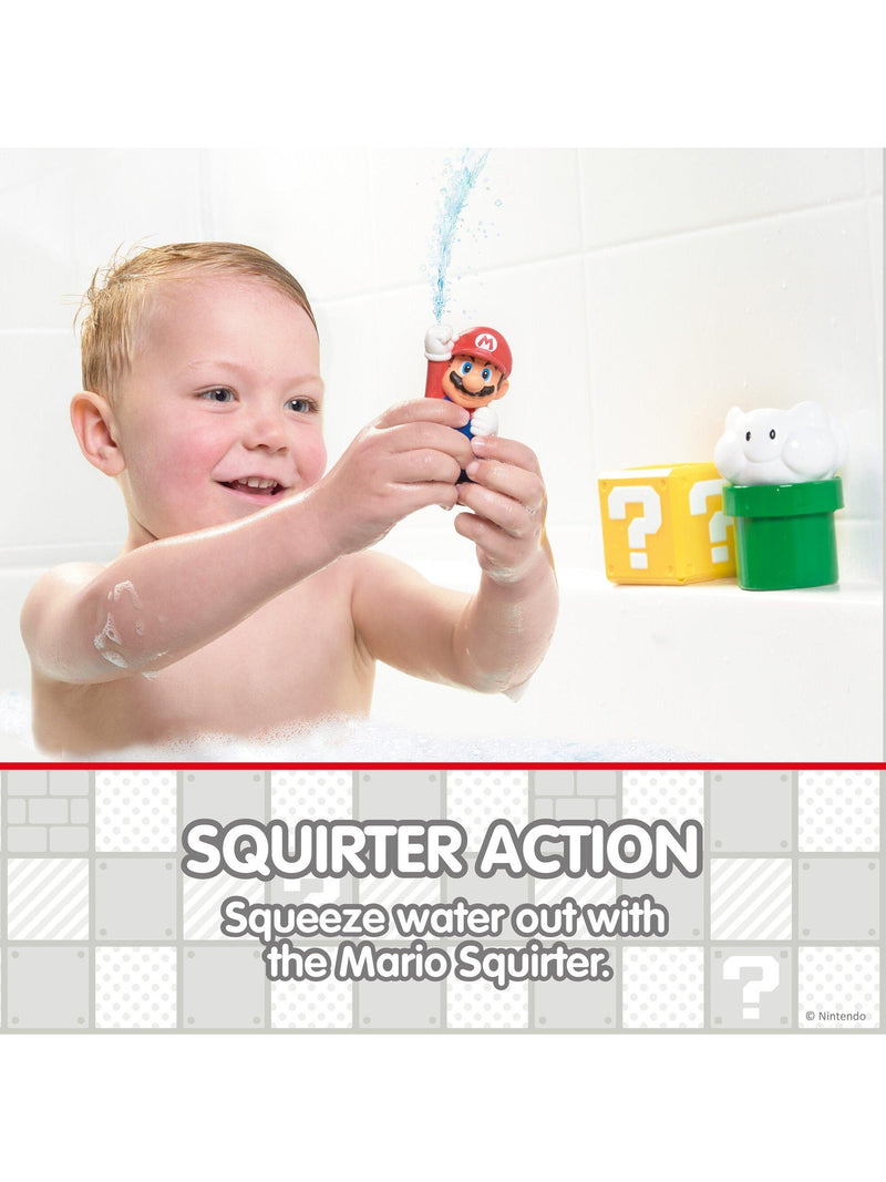 Nintendo Super Mario pour and nest bath toy set - British product
