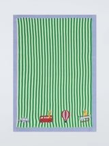 John Lewis John Lewis Discovery Transport Stripe Moses Basket Blanket, Multi- Buy online at McGrocer