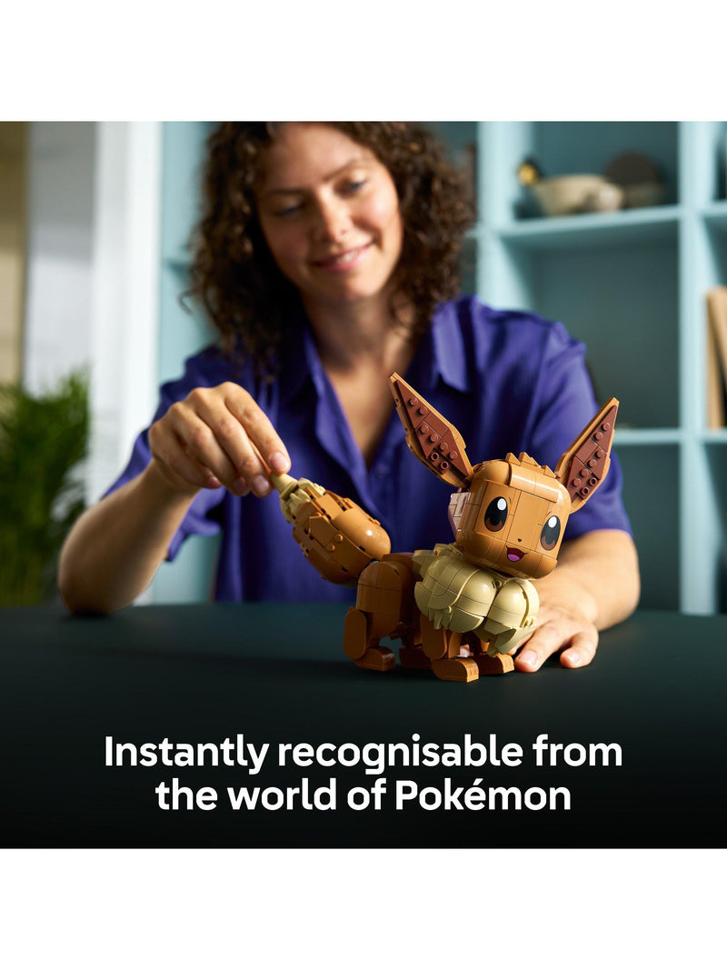 LEGO Pokémon Eevee building toy 587 pieces - British product