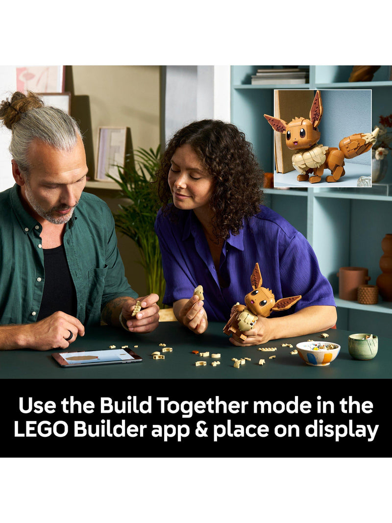 LEGO Pokémon Eevee building toy 587 pieces - British product