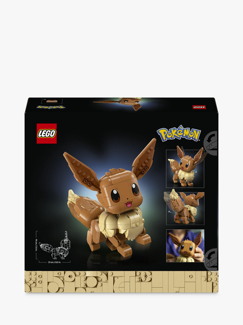 LEGO Pokémon Eevee building toy 587 pieces - British product