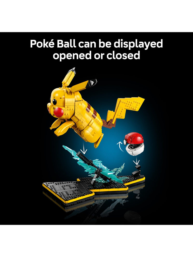 LEGO Pokémon Pikachu and Poké Ball 72152 building set, UK version