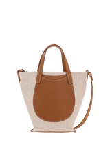 John Lewis Longchamp Complice Crossbody Mini Tote Bag Caramel- Buy online at McGrocer