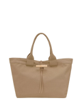 Longchamp Le Roseau Large Canvas Tote Bag, Desert
