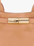 Longchamp Le Smart L tote in calfskin leather, imported from the UK