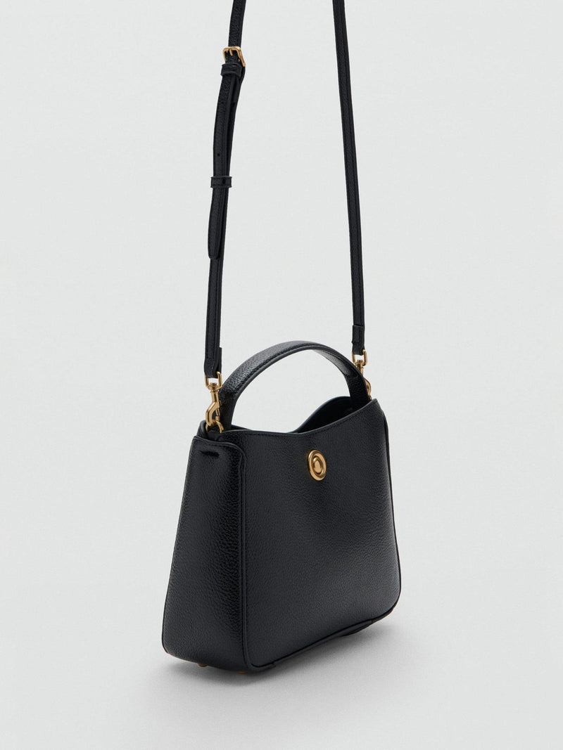 Mango bucket bag black - British product