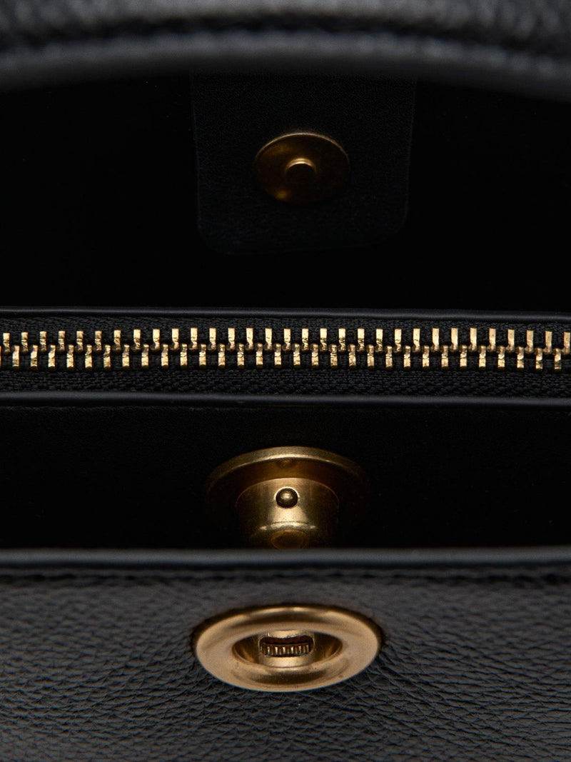 Mango bucket bag black - British product