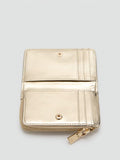 Mango diagonal padded wallet gold, UK version