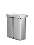 Simplehuman 58L stainless steel sensor bin, UK version
