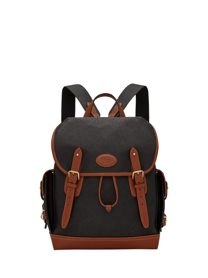 Mulberry Heritage Scotchgrain Leather Backpack
