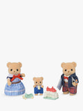 Sylvanian Families Biscuit Bear family toy set - British product