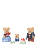 Sylvanian Families Biscuit Bear family toy set - British product