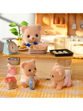 Sylvanian Families Biscuit Bear Twins toy set (British brand)