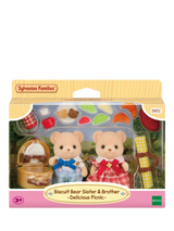 John Lewis Sylvanian Families Biscuit Bear Sister & Brother Delicious Picnic Action Figure Set- Buy online at McGrocer