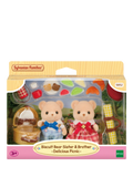 Sylvanian Families Biscuit Bear picnic set with accessories - British product