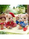 Sylvanian Families Biscuit Bear picnic set with accessories - British product