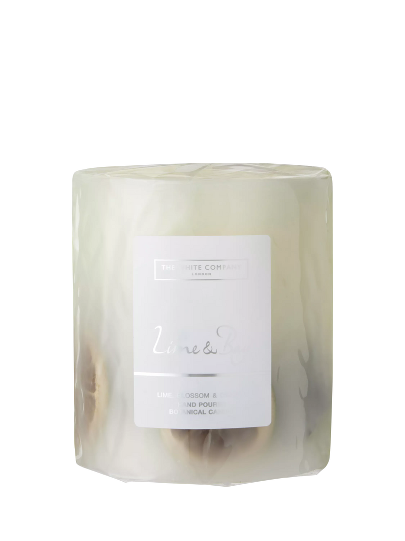 The White Company lime and bay scented candle 725g, UK version