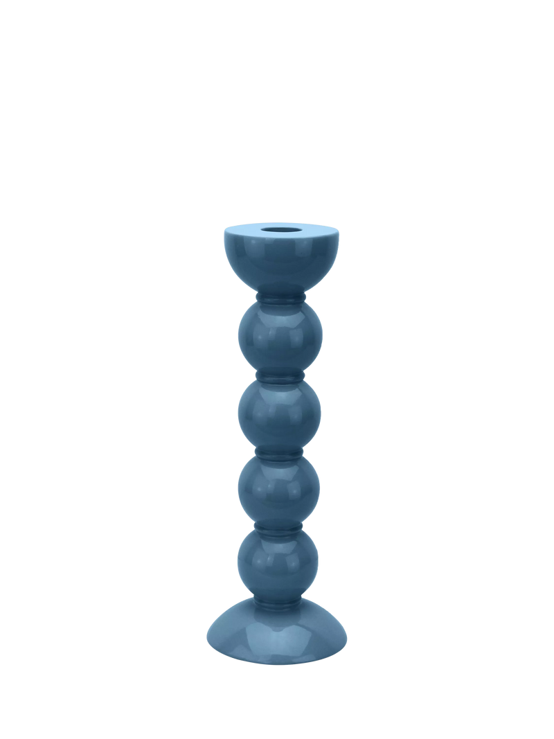 Addison Ross bobbin candlestick 24cm, imported from the UK