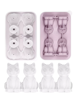 John Lewis Uberstar Silicone Cool Cats Ice Tray, 4 Cube- Buy online at McGrocer