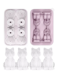 Uberstar Cool Cats silicone ice tray 4 cube, UK version