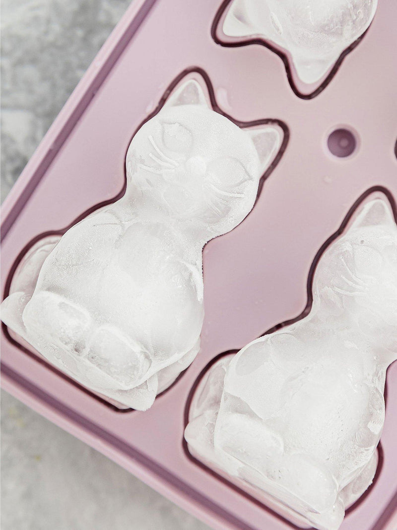 Uberstar Cool Cats silicone ice tray 4 cube, UK version