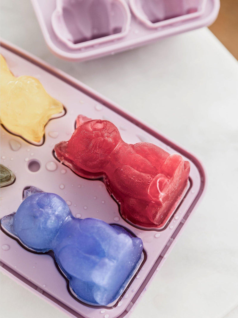 Uberstar Cool Cats silicone ice tray 4 cube, UK version