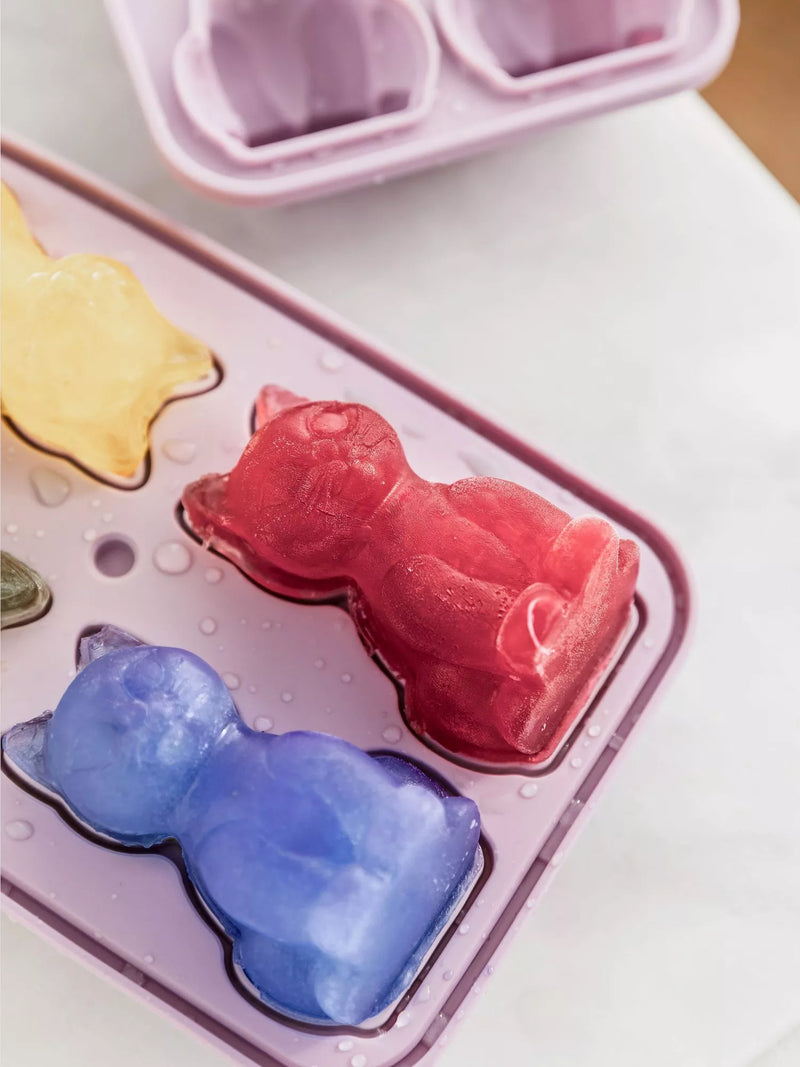 Uberstar Cool Cats silicone ice tray 4 cube, UK version