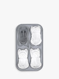 Uberstar silicone ice tray French Bulldog 4 cube, UK version