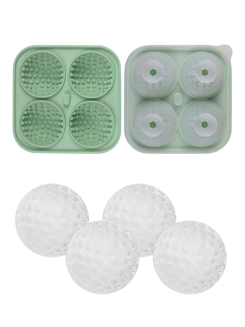 Uberstar golf ball ice mould 4 cubes (British brand)