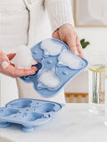 Uberstar silicone penguin ice cube mould 4 cavity (British brand)