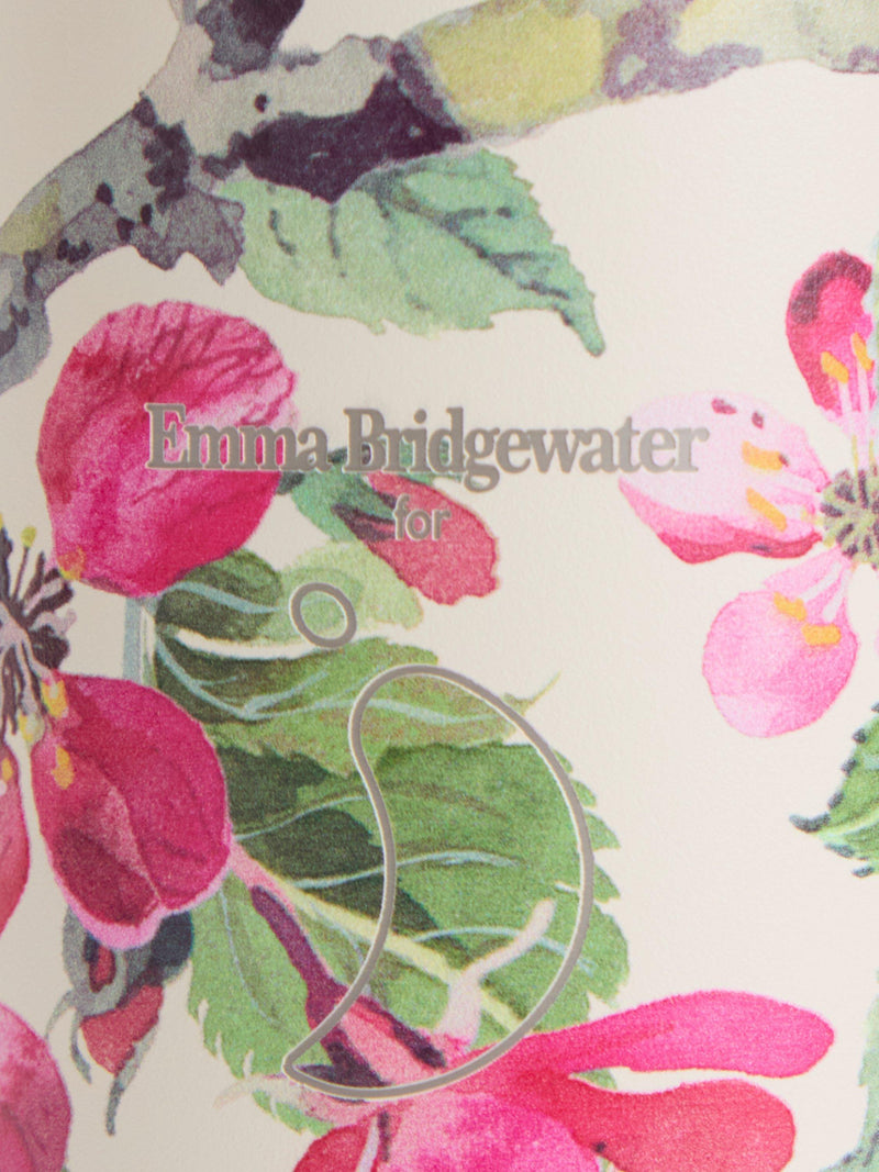 Chilly's Emma Bridgewater Blossom insulated bottle 500ml, imported from the UK