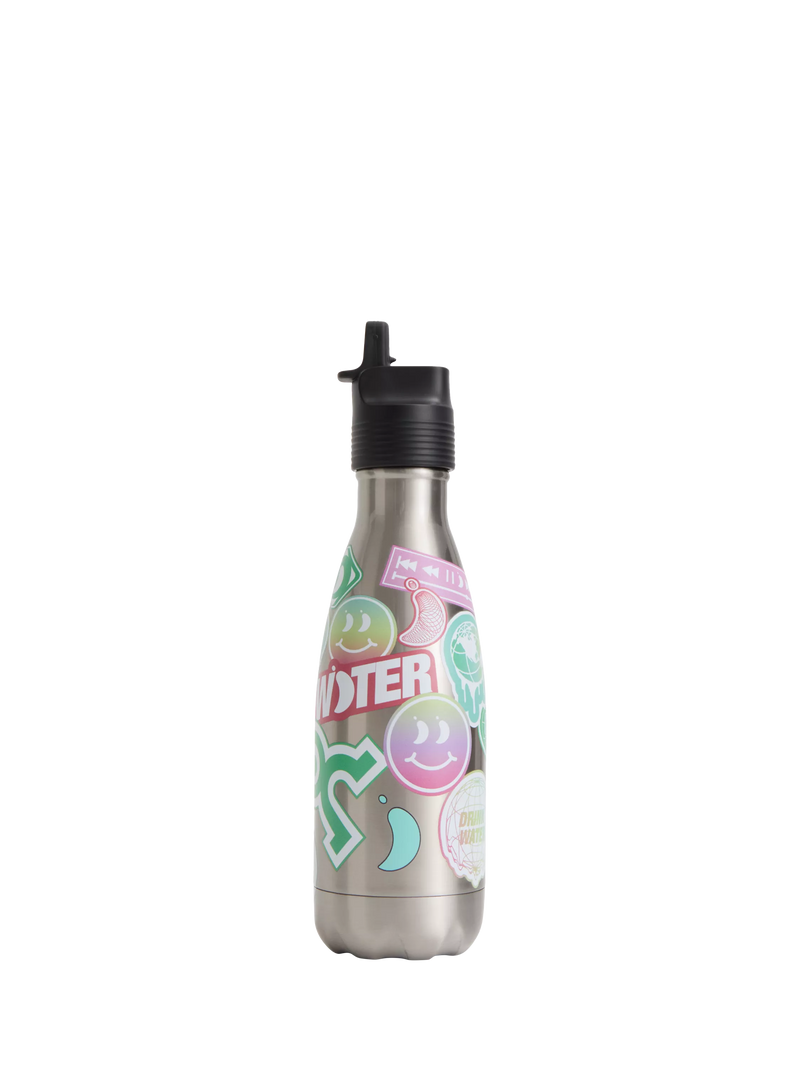 Chilly's kids drinks bottle silver 350ml, UK version
